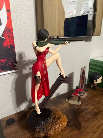 Ada Wong and Leon Scott Kennedy Resident Evil Collectible Figure Model Statue PVC [No Box]