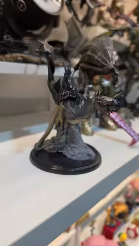 Witch-King Riding Fell Beast The Lord of the Rings Figure Model Statue PVC 6.2" [Boxed]