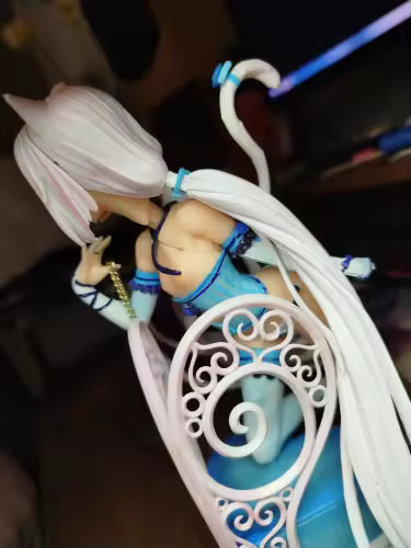 Chocola & Vanilla Lingerie Maid Nekopara Cast Off Anime Figure Model PVC 9.4" [Adult Collectible]
