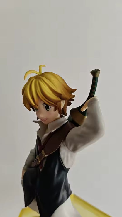 Meliodas Sin of Wrath The Seven Deadly Sins Anime Collectible Figure PVC 6" [Boxed]