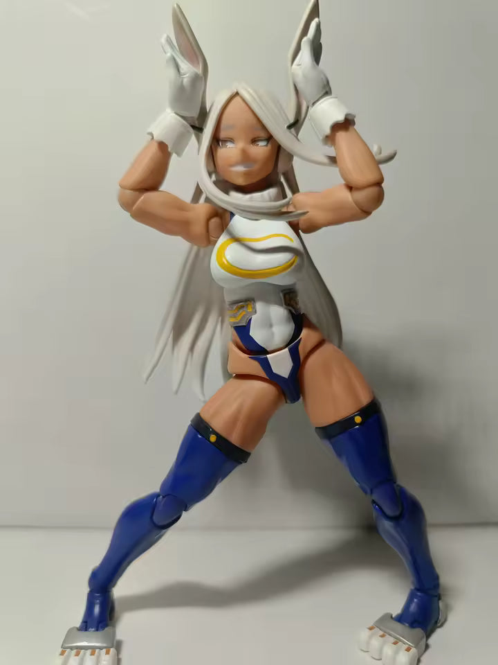 Mirko Bunny My Hero Academia Adjustable Anime Action Figure Model PVC 5.5" [Original]