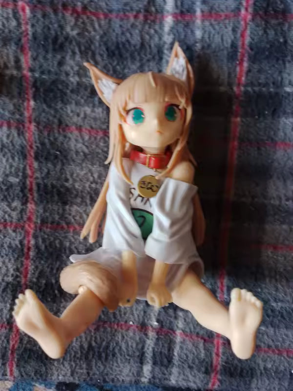 Kinako My Cat Is a Kawaii Girl Desktop Anime Figure Model Statue PVC 4" [No Box]