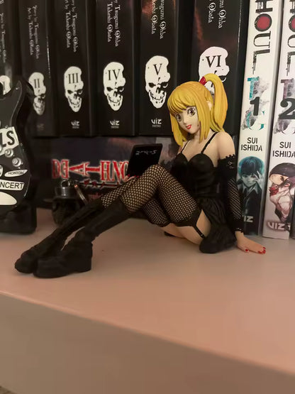 Misa Amane Sitting Death Note Anime Figure Model Statue PVC 6" [Boxed]