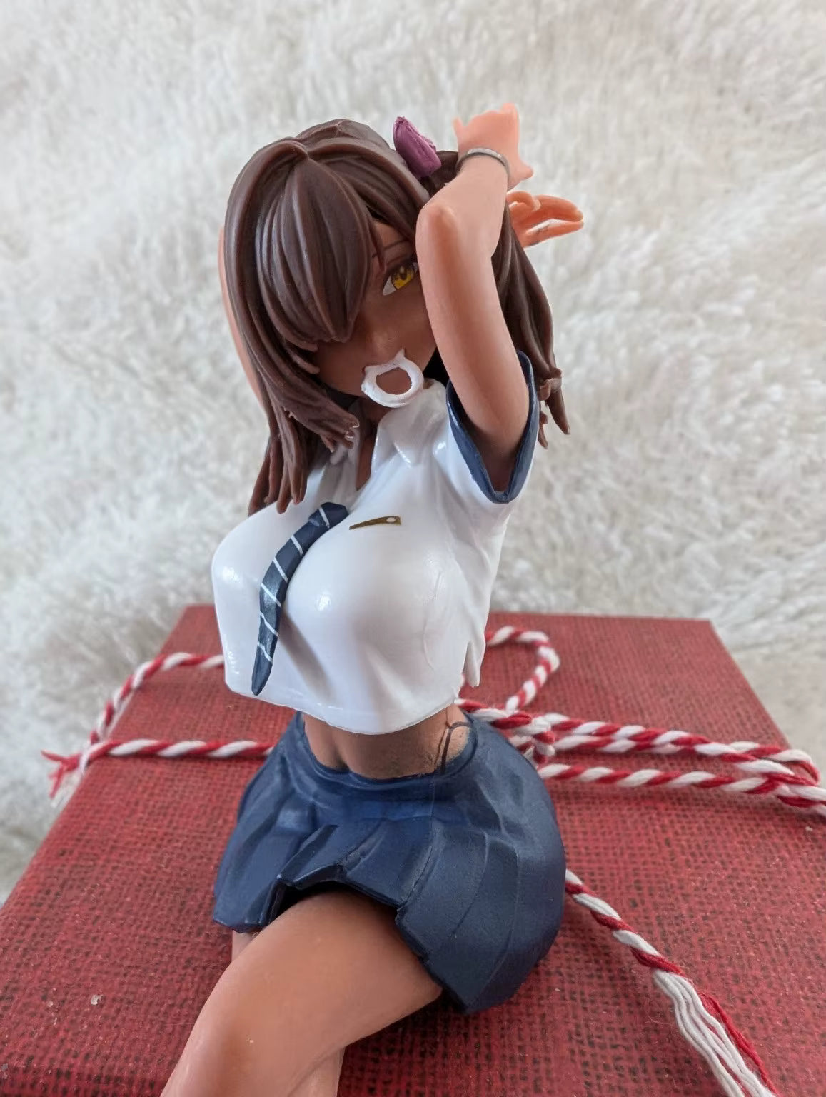 Naga Goddess of Victory: Nikke Noodle Stopper Anime Figure Model Statue PVC 5.5" [No Box]