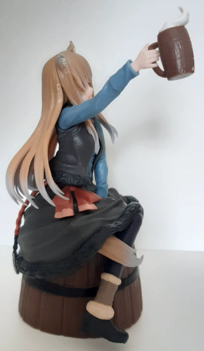 Holo The Wise Cheers Spice and Wolf Kawaii Anime Figure Model Statue PVC 6.7" [Boxed]