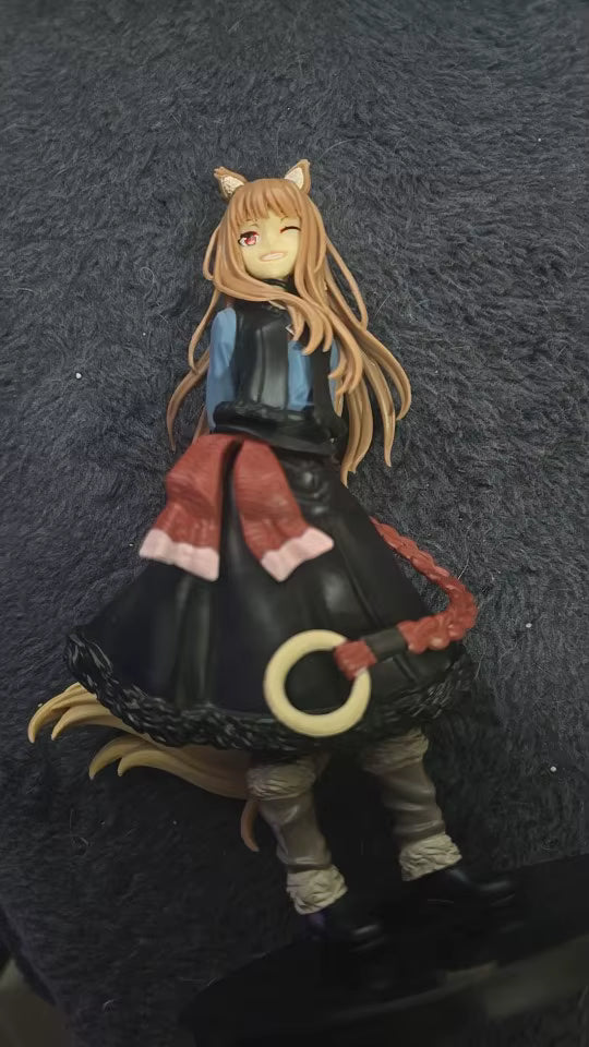 Holo the Wise Spice and Wolf Kawaii Anime Figure Model Statue PVC 6.6" [Boxed]