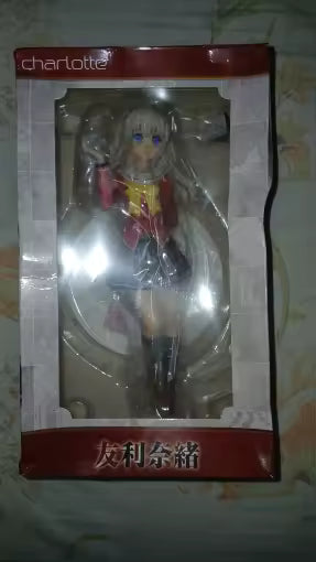 Nao Tomori School Uniform Charlotte Anime Figure Model Statue PVC 7.6" [Boxed]