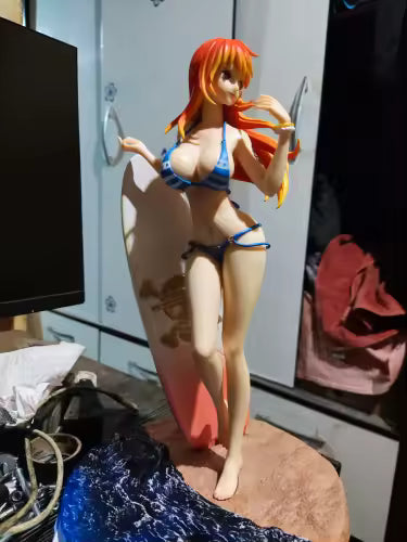 Nami Swimsuit One Piece Anime Figure Model Statue PVC 13" [Boxed]