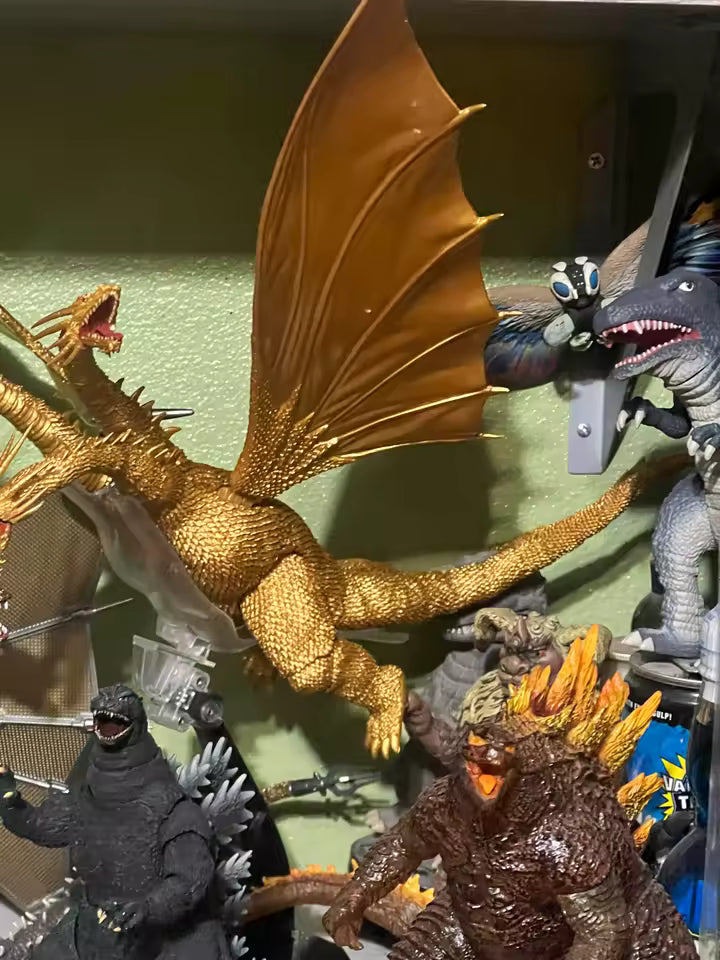 King Ghidorah Godzilla: King of the Monsters Movie Action Figure Model PVC 11.5" [No Box]