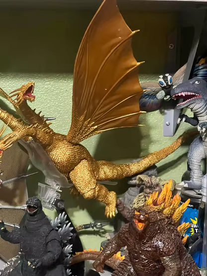 King Ghidorah Godzilla: King of the Monsters Movie Action Figure Model PVC 11.5" [No Box]