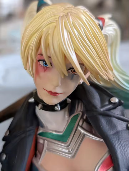 Harley Quinn DC Comics Neon Genesis Evangelion Crossover Anime Figure PVC 13" [No Box]