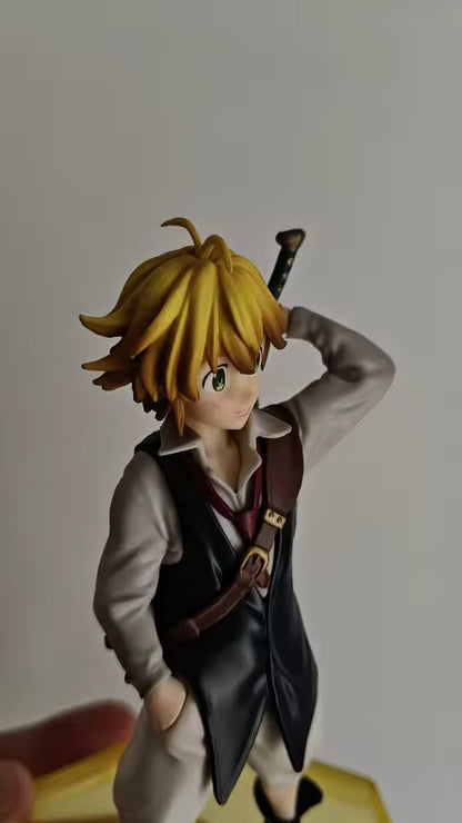 Meliodas Sin of Wrath The Seven Deadly Sins Anime Collectible Figure PVC 6" [Boxed]