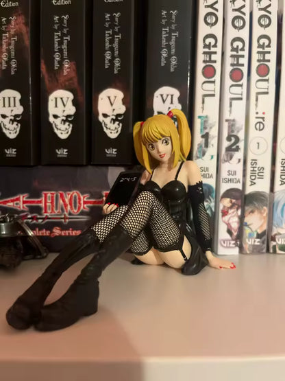 Misa Amane Sitting Death Note Anime Figure Model Statue PVC 6" [Boxed]
