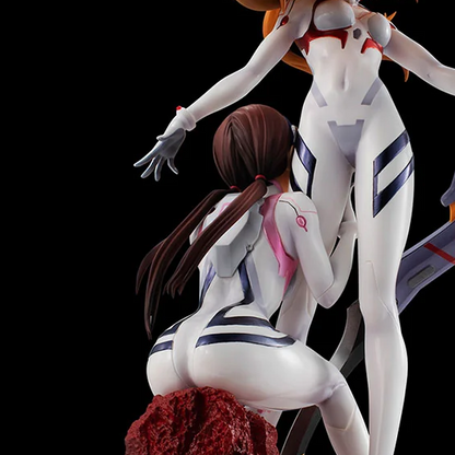Rebuild of Evangelion: Asuka Soryu & Mari Makinami Pilot Suit Ver. Non-Scale Figureloo
