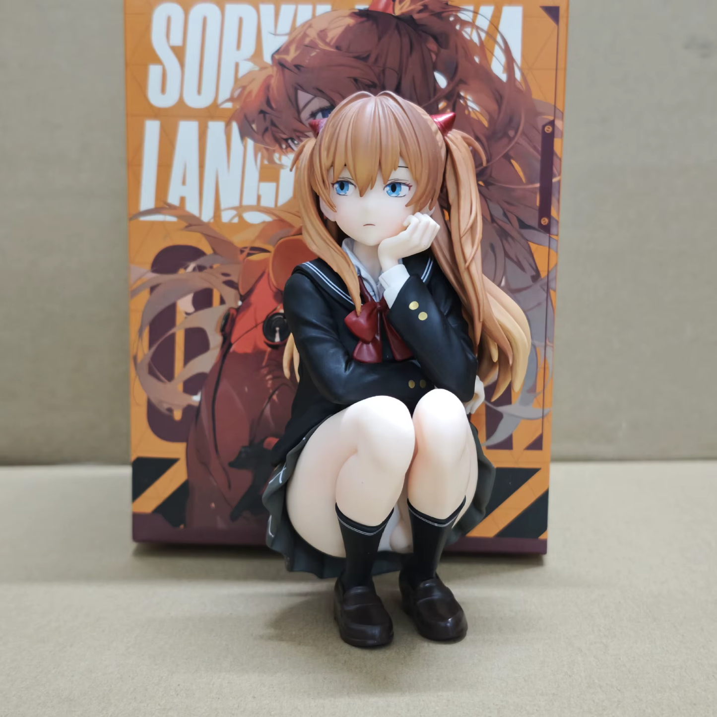 Neon Genesis Evangelion: Asuka Sohryu College Style Ver. Non-Scale Figure