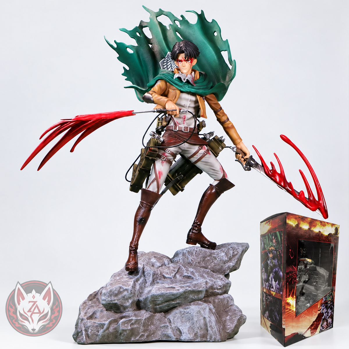 Attack on Titan: Levi Ackerman Battle Damage Ver. 1/6 Scale Figure