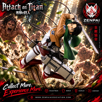 Attack on Titan: Levi Ackerman 1/7 Scale Figure