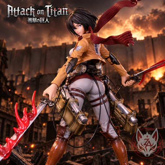 Attack on Titan: Mikasa Ackerman Battle Damage Ver. 1/6 Scale Figure