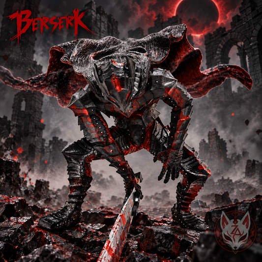 Berserk: Guts Caped Berserker Armor Ver. Non-Scale Figure