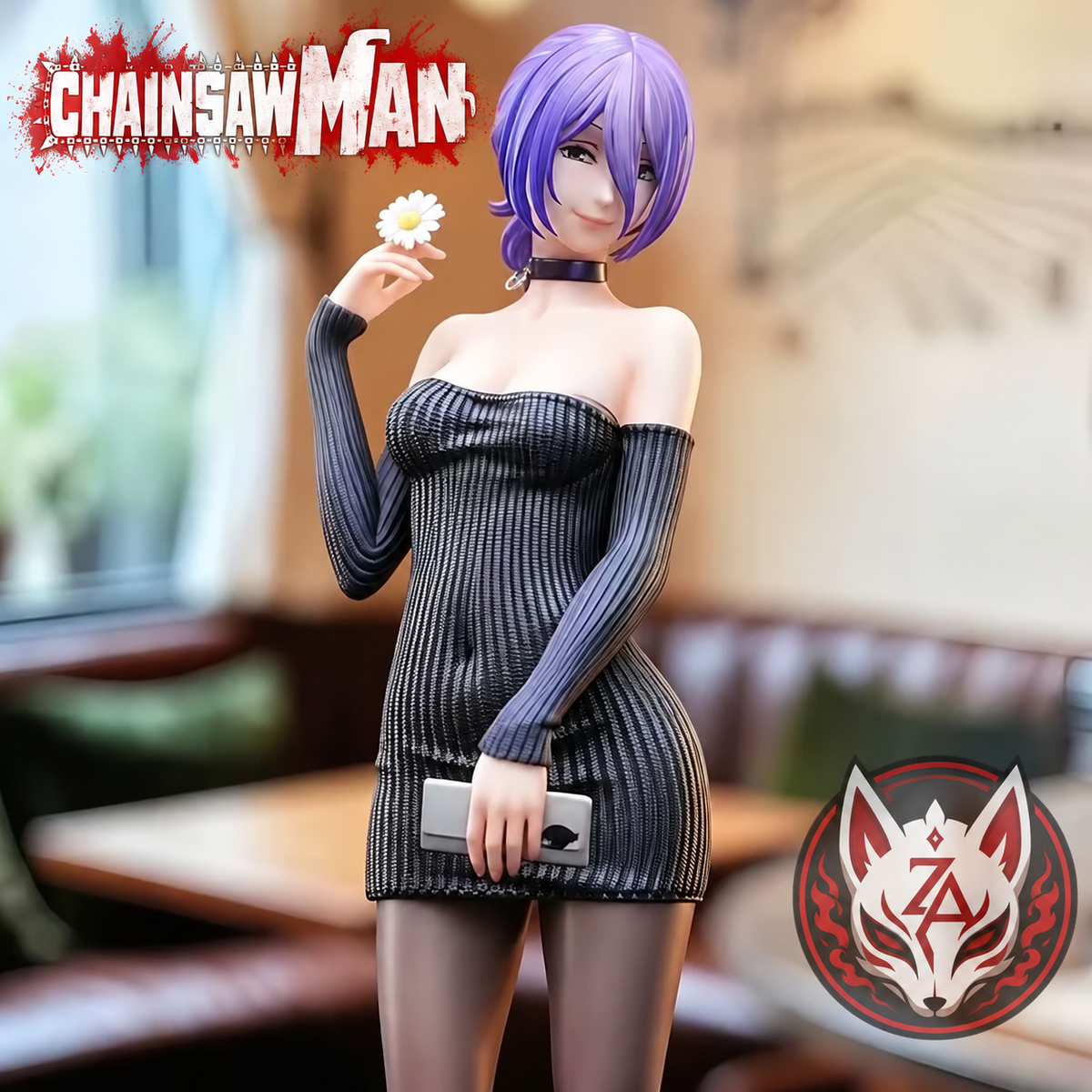 Chainsaw Man: Reze Off-Shoulder Knit Dress Ver. 1/6 Scale Figure