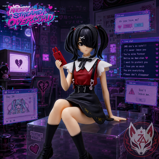 NEEDY STREAMER OVERLOAD: Ame-chan Chokonose Ver. Non-Scale Noodle Stopper Figure