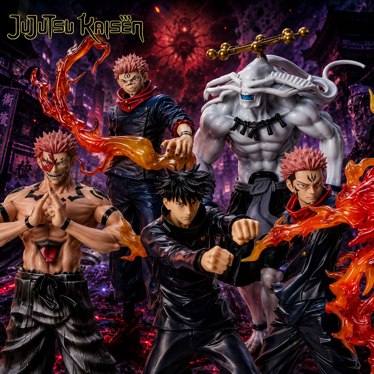 Jujutsu Kaisen Collectible Anime Figure Model Statues PVC 7" [Boxed]