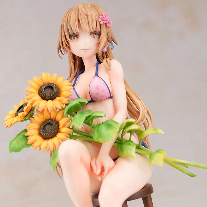 Daiki Kougyou Sunflower Girl Momose Kurumi Anime Figure Model Statue PVC 6" [Boxed]