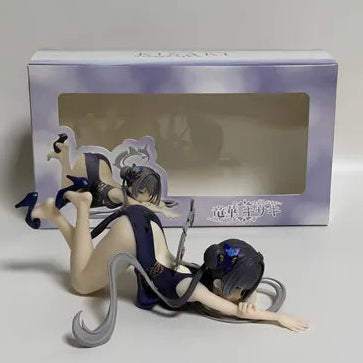 Ryuuge Kisaki Cheongsam Blue Archive Anime Figure Model Statue PVC 3" [Adult Collectible]