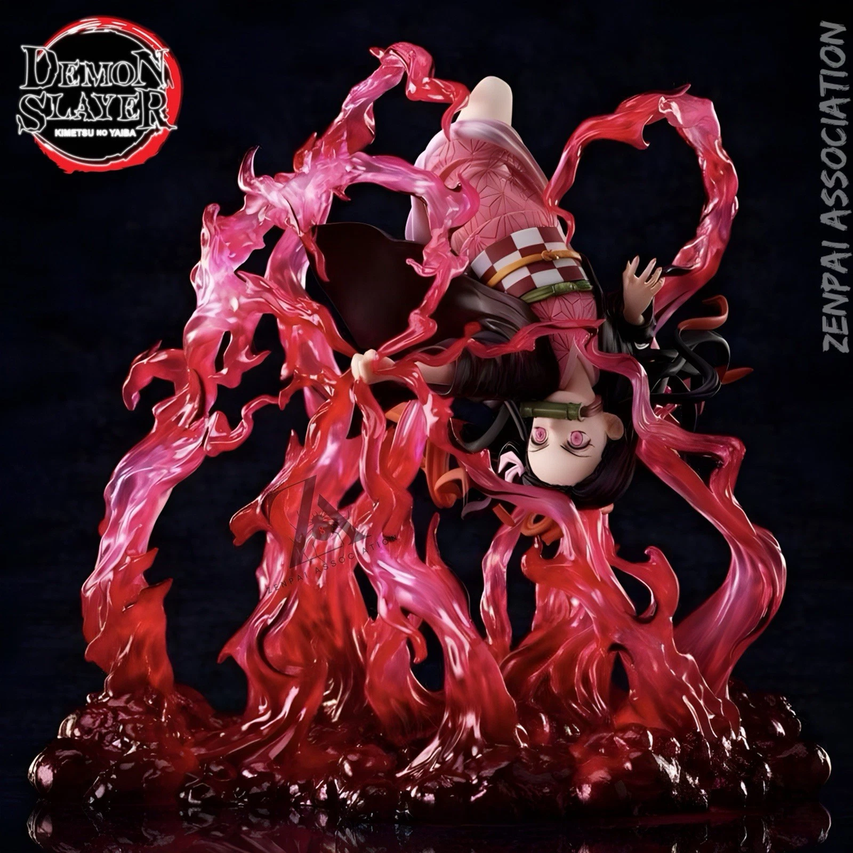 Demon Slayer: Nezuko Kamado Exploding Blood Ver. 1/8 Scale Figure