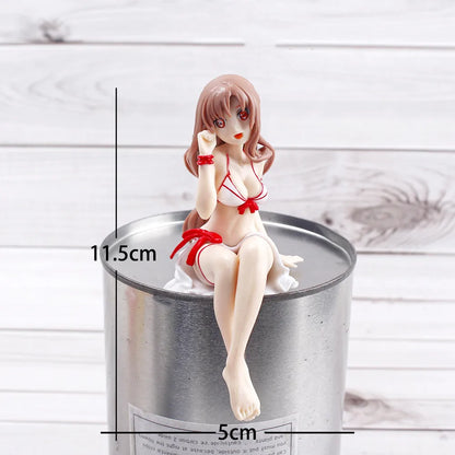 Nero Claudius, Asuna Yuuki, and Lala Satalin Deviluke Splash Girls Anime Desktop Figure Model PVC 5" [No Box]