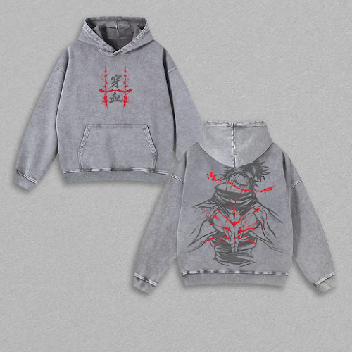 Choso Blood Manipulation JJk Jujutsu Kaisen Anime Manga 2 'TTT' Hoodie