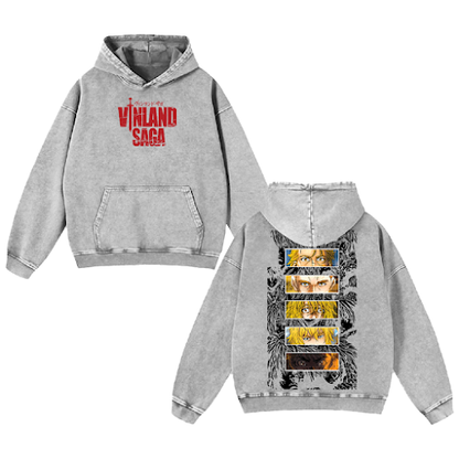 Retro Vintage 90s Vinland Redemption Anime 'TTT' Hoodie