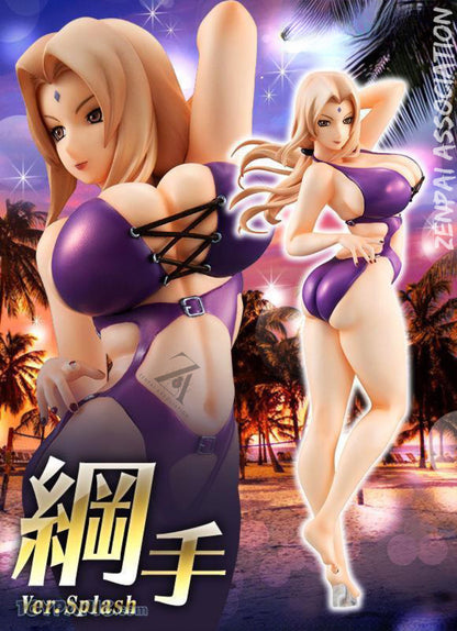 Tsunade Splash Version Narutō Shippuden Collectible Anime Figure PVC 7" [No Box] *Adult Collectible*