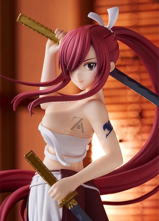 Erza Scarlet Demon Blade Fairy Tail Exclusive Anime Figure PVC 6.6” [Boxed]
