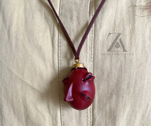 Behelit Egg of the King Berserk Anime Cosplay Necklace PVC/Resin 2 in