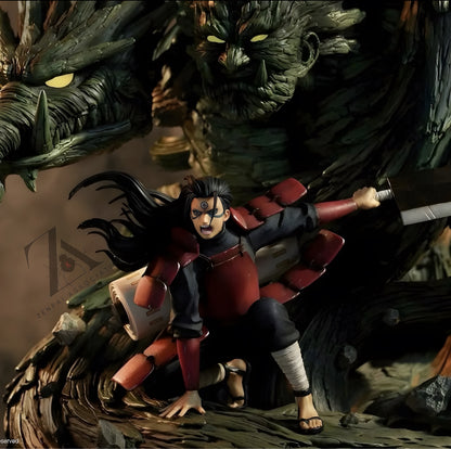 Senju Hashirama Sage Mode Naruto Anime Collectible Figure PVC 6" [No Box]