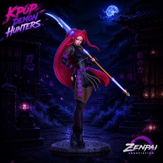 KPop Demon Hunters — Mira Goth Combat Suit Ver. 1/8 Scale Figure
