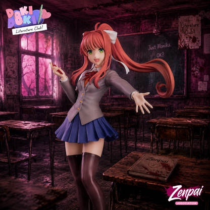 Doki Doki Literature Club!: Monika 1/9 Scale Figure