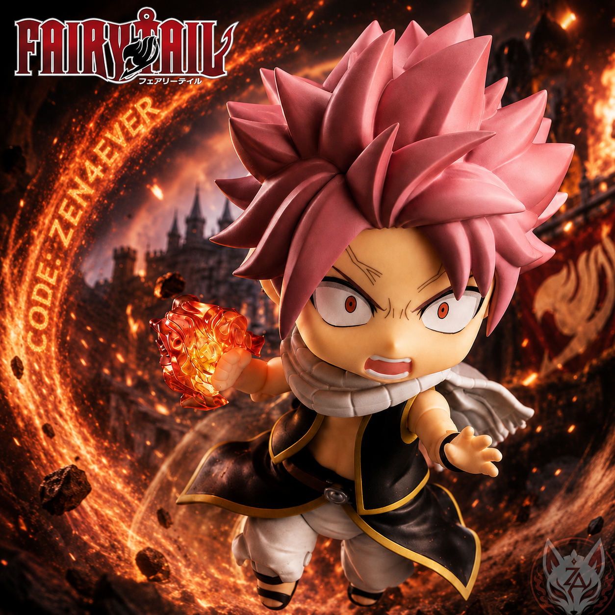 Fairy Tail Final Season — Natsu Dragneel Chibi Ver. Non-Scale Figure