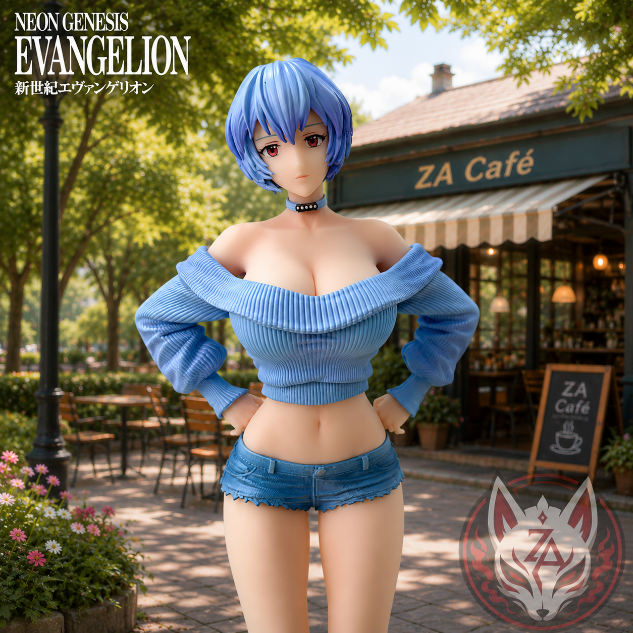 Neon Genesis Evangelion: Rei Ayanami Summer Girlfriend Ver. 1/6 Scale Figure