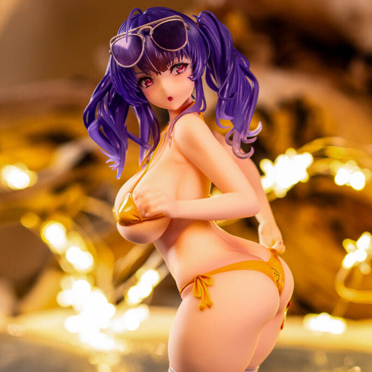 Pola Seaside Coincidence Swimsuit Azur Lane Anime Figure Model PVC 6" [Adult Collectible]