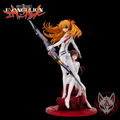 Rebuild of Evangelion: Asuka Soryu & Mari Makinami Pilot Suit Ver. Non-Scale Figure