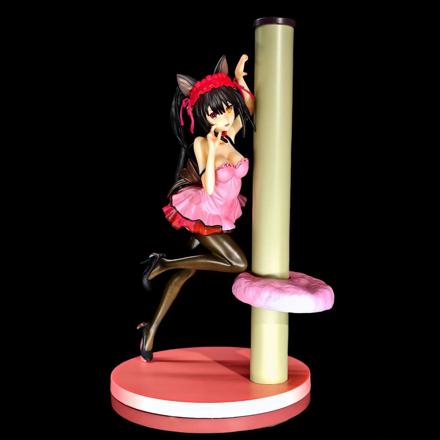 Kurumi Tokisaki Neko Date A Live Anime Figure Model Statue PVC 9.8" [Adult Collectible]