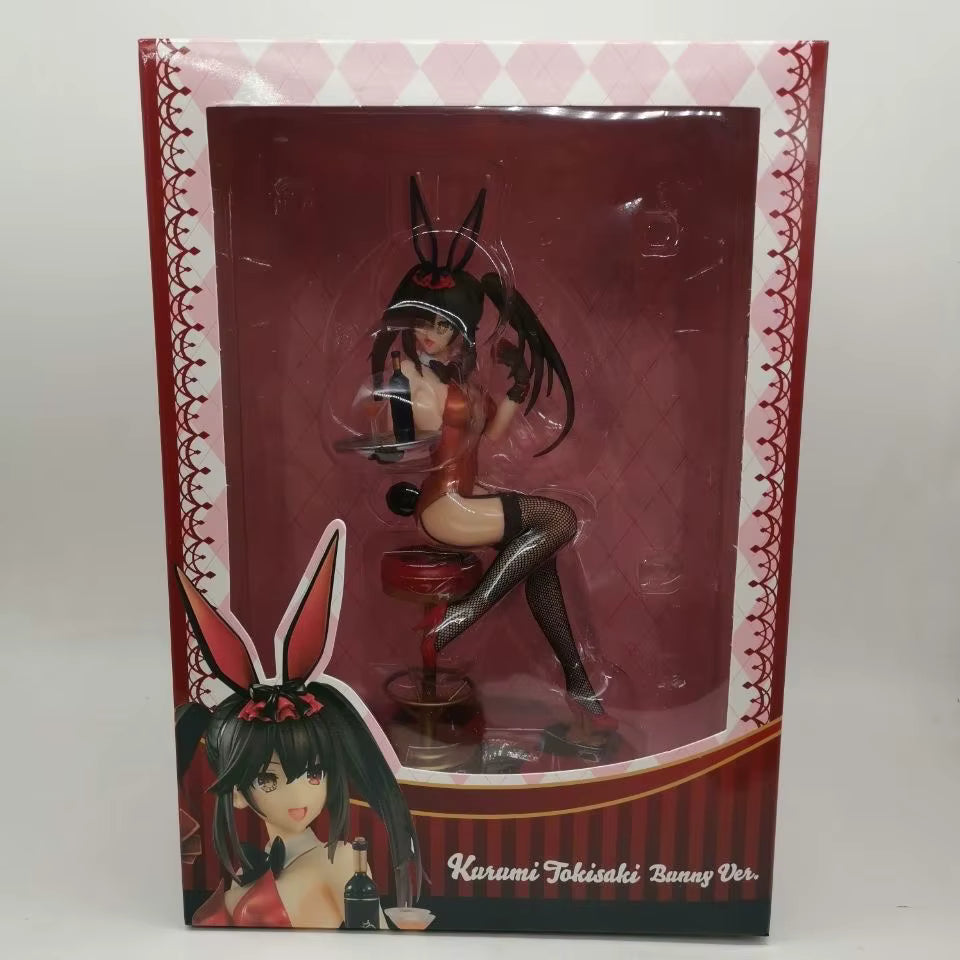 Kurumi Tokisaki Bunny Date A Live Anime Figure Model Statue PVC 11" [Adult Collectible]
