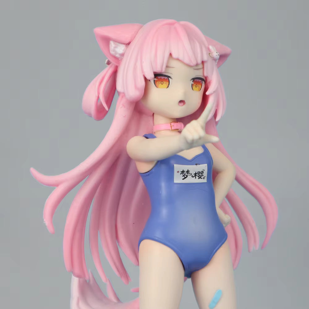 Hakui Koyori Swimsuit Hololive Virtual Idol Anime Figure Model Statue PVC 7" [Boxed]