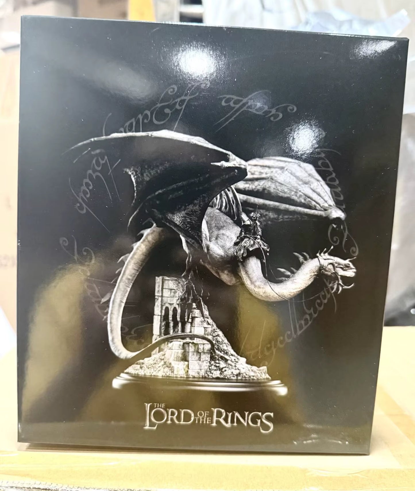 Witch-King Riding Fell Beast The Lord of the Rings Figure Model Statue PVC 6.2" [Boxed]