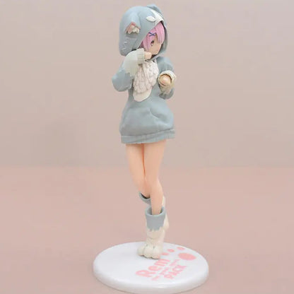 Mofumofu Pack Re:Zero Starting Life in Another World Anime Figure Model Statue PVC 7.8" [Boxed]