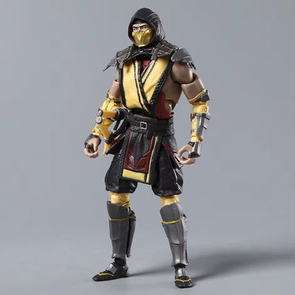 Scorpion and Sub-Zero Mortal Kombat Collectible Action Figure Models PVC 7" [Boxed]