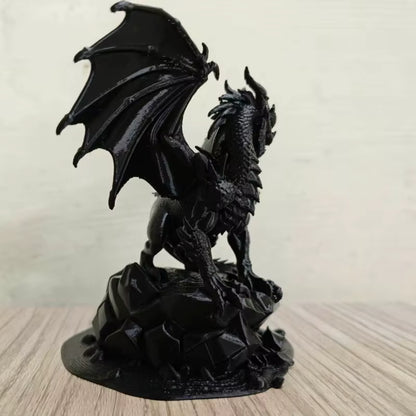 Ancalagon the Black The Lord of the Rings Sculpture Figure Statue Resin PVC 4.7" [No Box]