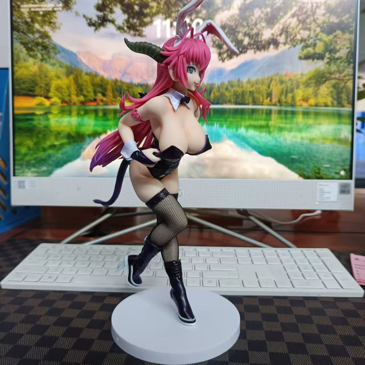 Asmodeus Bunny Ver. The Seven Deadly Sins Anime Figure Model Statue PVC 10.5" [Adult Collectible]